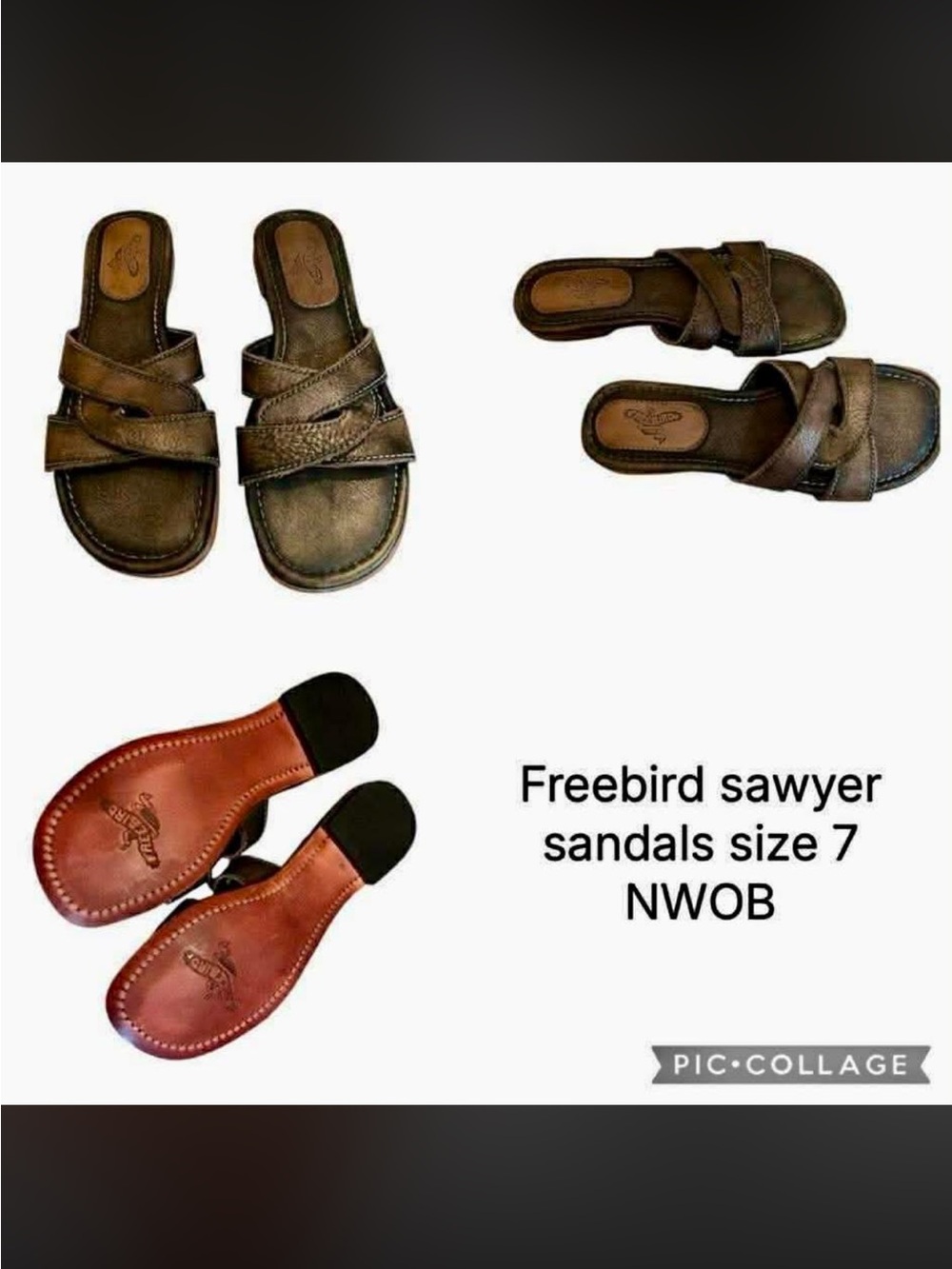 Freebird sawyer sandals sz 7